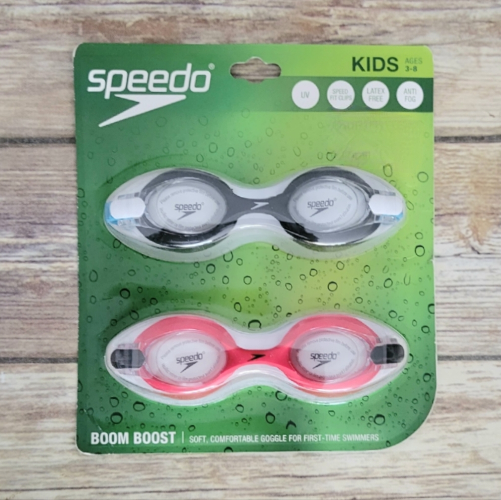 Speedo 2 Pack Kids Goggle 3-8 Years